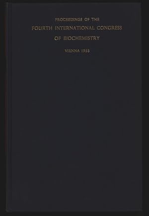 Immagine del venditore per Proteins. Proceedings of the fourth international Congress of Biochemistry Symp. 8. venduto da Antiquariat Bookfarm