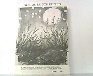 Seller image for Soltauer Schriften. Schriftenreihe der Freudenthal-Gesellschaft Bibliothek Regionalliteratur Lneburger Heide. Band 4. 1995. for sale by Antiquariat Ehbrecht - Preis inkl. MwSt.