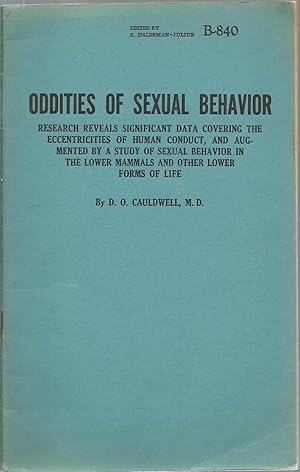 Imagen del vendedor de Oddities of Sexual Behavior a la venta por Sabra Books