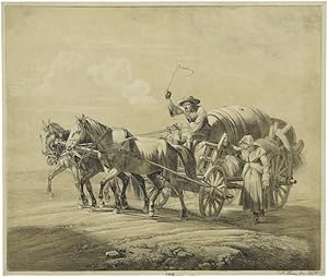 Seller image for Der dreispnnige Ungarwagen. for sale by Galerie Joseph Fach GmbH