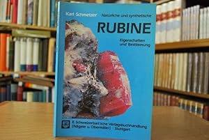 Imagen del vendedor de Natrliche und synthetische Rubine. Eigenschaften u. Bestimmung. a la venta por Gppinger Antiquariat