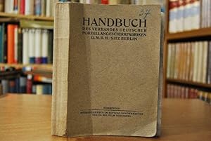 Handbuch des Verbandes Deutscher Porzellangeschirrfabriken G.m.b.H./Sitz Berlin.