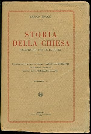 Bild des Verkufers fr Storia della chiesa (Compendio per le scuole) zum Verkauf von Studio Bibliografico Marini