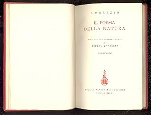 Bild des Verkufers fr Il poema della natura zum Verkauf von Studio Bibliografico Marini