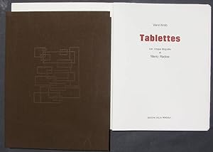 Seller image for Tablettes for sale by Studio Bibliografico Marini