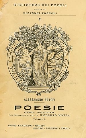 Bild des Verkufers fr Poesie zum Verkauf von Studio Bibliografico Marini