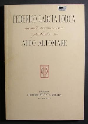 Veinte poemas de Federico Garcia Lorca con grabados de Aldo Altomare