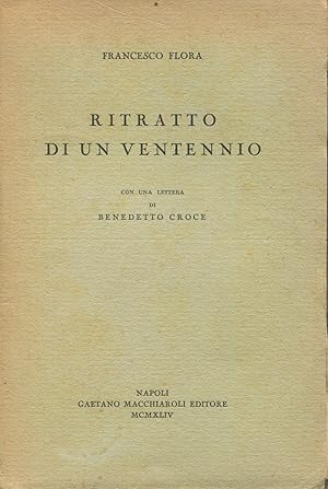 Bild des Verkufers fr Ritratto di un ventennio zum Verkauf von Studio Bibliografico Marini