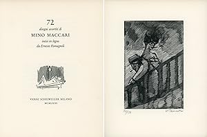 72 disegni di Maccari, assortiti, incisi in legno da Ernesto Romagnoli