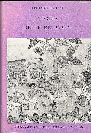 Bild des Verkufers fr Storia delle religioni zum Verkauf von Studio Bibliografico Marini