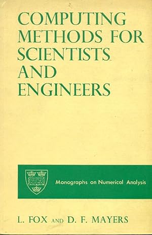 Immagine del venditore per Computing methods for scientists and engineers venduto da Studio Bibliografico Marini