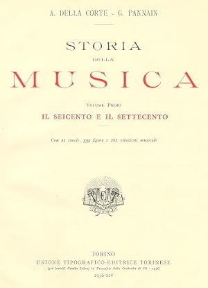 Storia della musica dal '600 al '900. Volume II: L'Ottocento e il Novecento