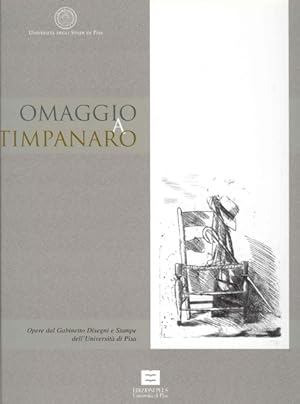 Bild des Verkufers fr Omaggio a Sebastiano Timpanaro zum Verkauf von Studio Bibliografico Marini