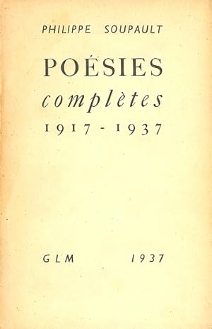 Image du vendeur pour Posies complets 1917-1937 mis en vente par Studio Bibliografico Marini