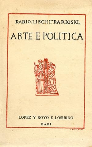 Bild des Verkufers fr Arte e politica zum Verkauf von Studio Bibliografico Marini