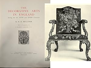 The decorative arts in England during the late XVII and XVIII centuries