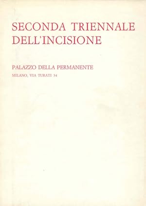 Bild des Verkufers fr Seconda Triennale dell'Incisione zum Verkauf von Studio Bibliografico Marini