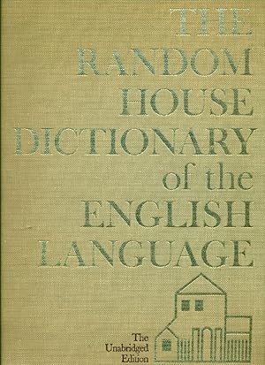 Bild des Verkufers fr The Random House Dictionary of the English Language zum Verkauf von Studio Bibliografico Marini