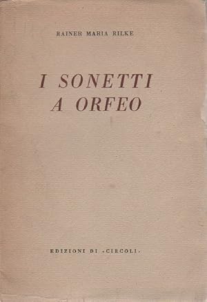 I sonetti a Orfeo