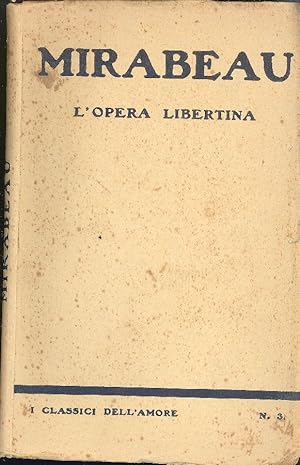 Seller image for L'opera libertina for sale by Studio Bibliografico Marini