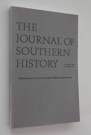 Image du vendeur pour The Journal of Southern History August 1991 LVII No. 3 mis en vente par Cover to Cover Books & More