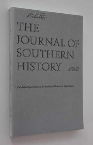 Image du vendeur pour The Journal of Southern History August 1998 LXIV No. 3 mis en vente par Cover to Cover Books & More