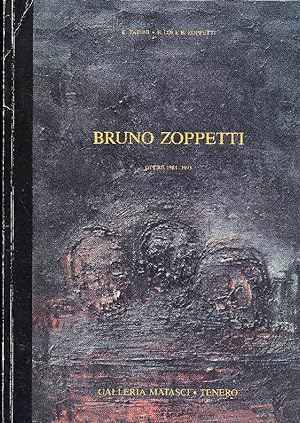 Bild des Verkufers fr Bruno Zoppetti. Opere 1984-1993 zum Verkauf von Studio Bibliografico Marini