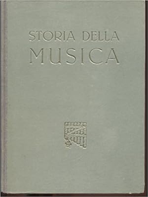 Bild des Verkufers fr Storia della Musica zum Verkauf von Studio Bibliografico Marini