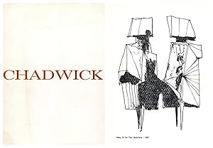 Imagen del vendedor de Chadwick. Galleria Blu 1968 a la venta por Studio Bibliografico Marini