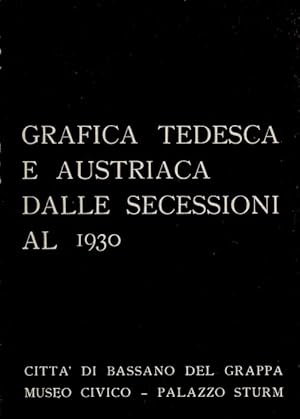 Immagine del venditore per Grafica tedesca e austriaca dalle secessioni al 1930 venduto da Studio Bibliografico Marini