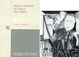 Imagen del vendedor de Mostra personale del pittore Gino Meloni a la venta por Studio Bibliografico Marini