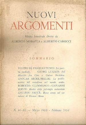 Seller image for Rivista bimestrale diretta da Alberto Moravia e Alberto Carocci for sale by Studio Bibliografico Marini