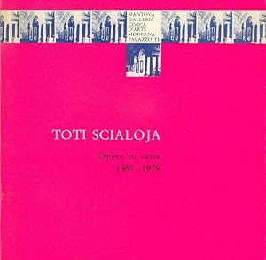Bild des Verkufers fr Toti Scialoja. Opere su carta 1957-1979 zum Verkauf von Studio Bibliografico Marini