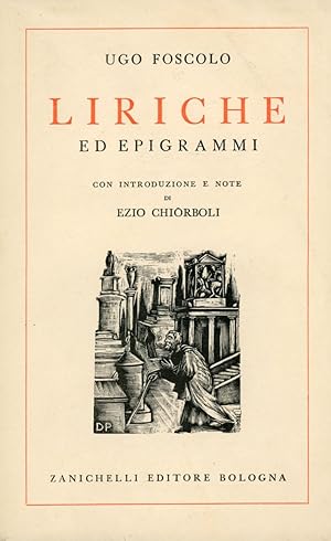 Imagen del vendedor de Liriche ed epigrammi a la venta por Studio Bibliografico Marini