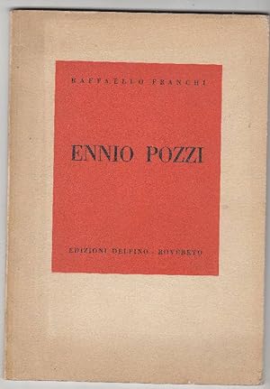 Imagen del vendedor de Ennio Pozzi a la venta por Studio Bibliografico Marini