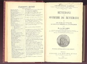 Seller image for Betterave et sucrerie de betterave for sale by Studio Bibliografico Marini