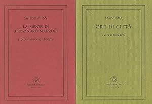 Seller image for La mente di Alessandro Manzoni - Ore di citt for sale by Studio Bibliografico Marini
