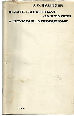 Bild des Verkufers fr Alzate l'architrave, carpentieri e Seymour. Introduzione zum Verkauf von Studio Bibliografico Marini