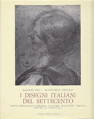 Bild des Verkufers fr I disegni italiani del Settecento zum Verkauf von Studio Bibliografico Marini