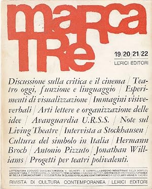 Seller image for Marcatre n. 19-20-21-22 aprile 1966 for sale by Studio Bibliografico Marini