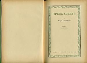 Bild des Verkufers fr Opere scelte zum Verkauf von Studio Bibliografico Marini