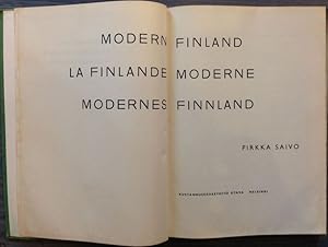 Immagine del venditore per Modern Finland. La Finlande Moderne. Modernes Finnland venduto da Studio Bibliografico Marini