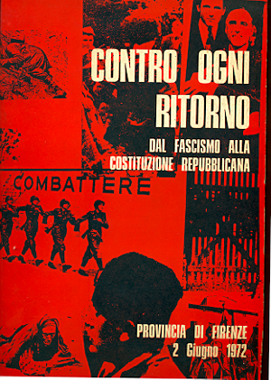 Bild des Verkufers fr Contro ogni ritorno. Dal fascismo alla costituzione repubblicana zum Verkauf von Studio Bibliografico Marini