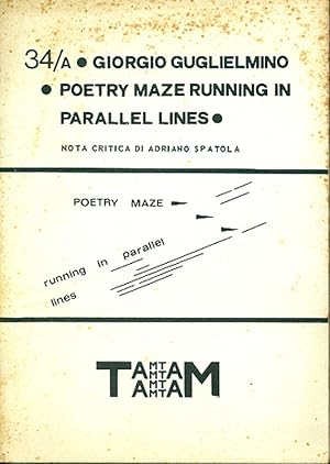 Immagine del venditore per Poetry maze running in parallel lines venduto da Studio Bibliografico Marini