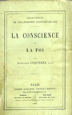 Seller image for LA CONSCIENCE ET LA FOI for sale by Le-Livre