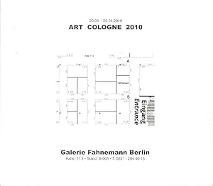Seller image for Art Cologne 2010. Galerie Fahnemann, Berlin 20.04. - 25.04. 2010. for sale by Antiquariat Bookfarm