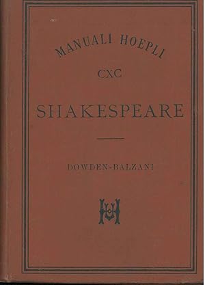 Shakespeare . tradotto da A. Balzani