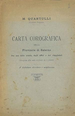 Carta corografica della provincia di Salerno per uso delle scuole, degli uffizi e dei viaggiatori...