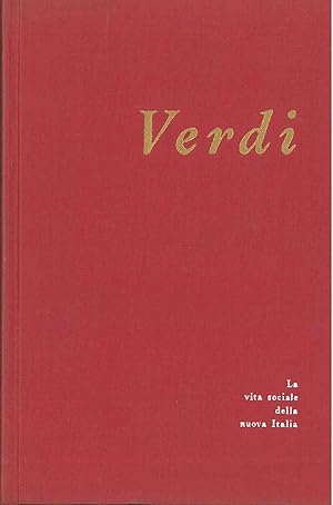 Bild des Verkufers fr Giuseppe Verdi zum Verkauf von Studio Bibliografico Orfeo (ALAI - ILAB)