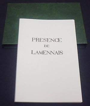 Image du vendeur pour Prsence de Lamennais mis en vente par Abraxas-libris